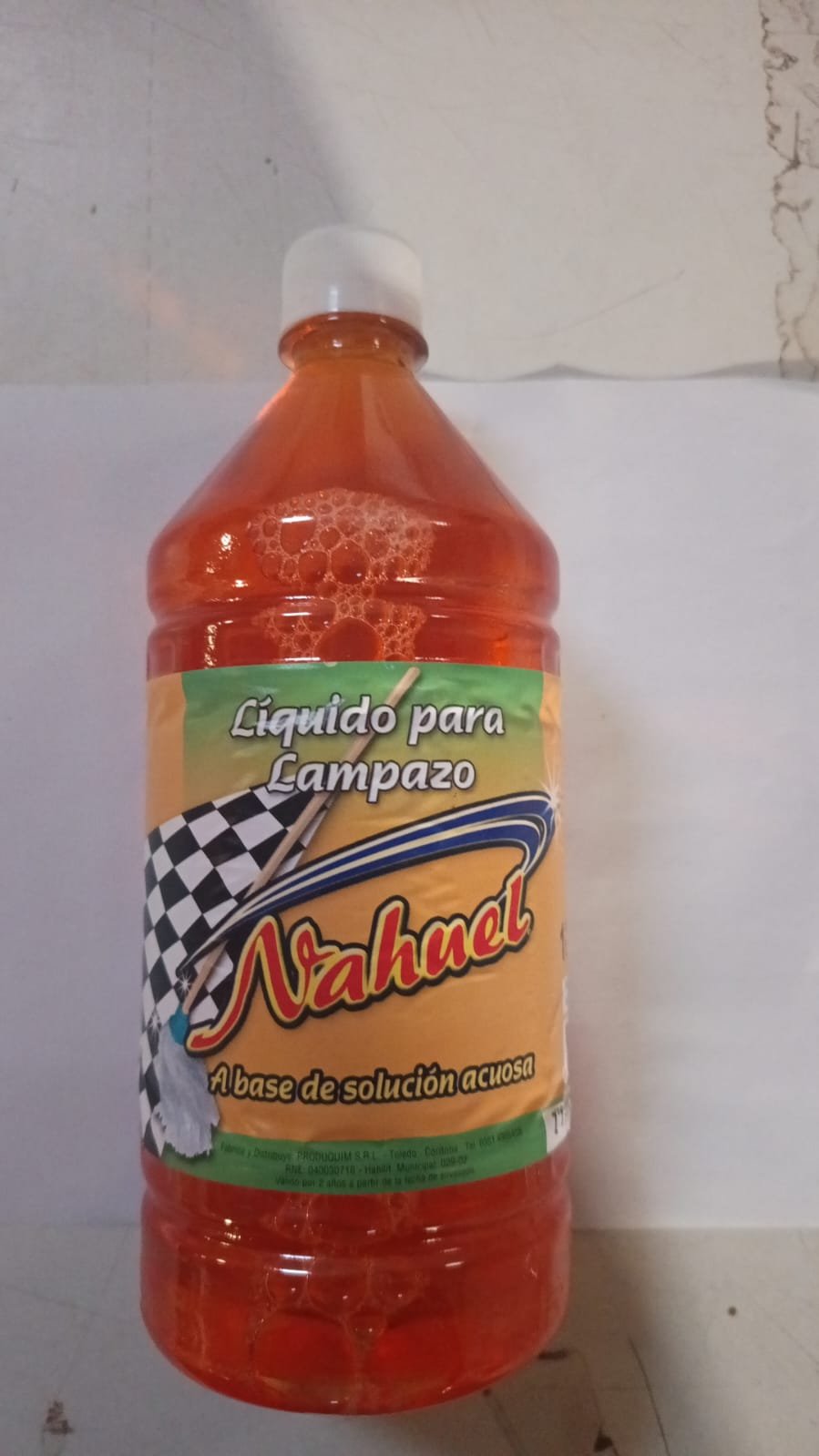 Liquido lampazo NAHUEL x1lt
