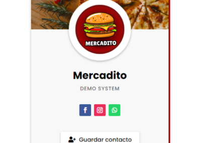 Sistema de catalogo con pedidos de WhatsApp